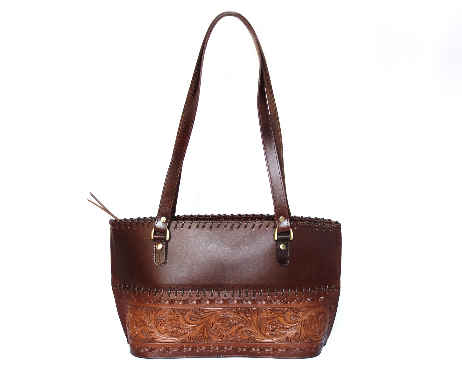 leather shoulder bag