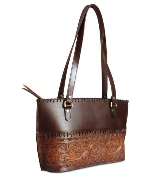 leather shoulder bag