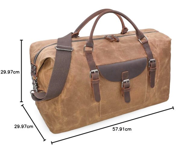 Leather Duffle Bag
